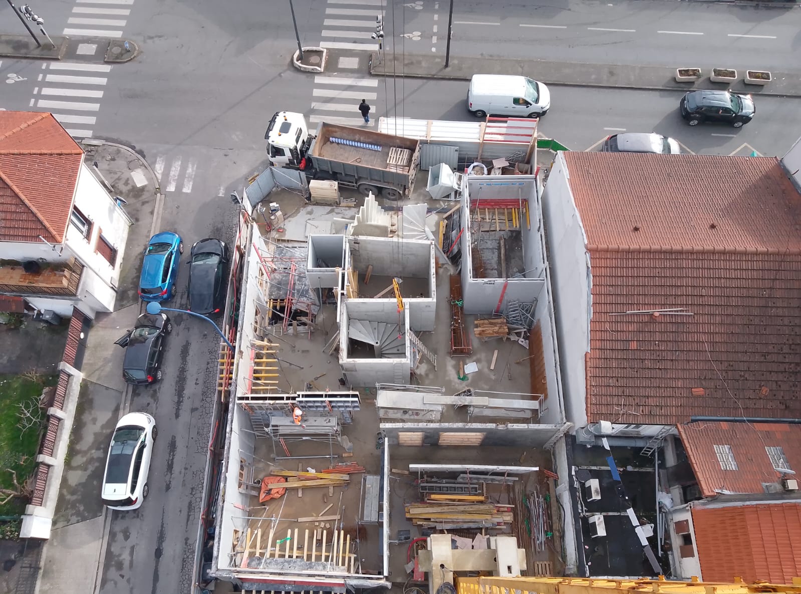 Programme immobilier de 8 logements + 1 commerce